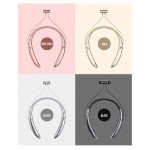 Wholesale Premium Sports Over the Neck Wireless Bluetooth Stereo Headset V8 (Rose Gold)